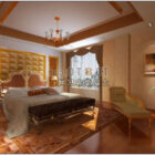 European Style Bedroom Furniture Set Interior