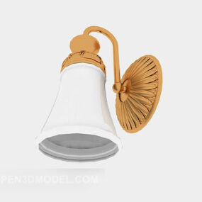European Style Exquisite Wall Lamp 3d model