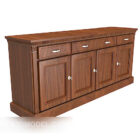 European Style Practical Hall Cabinet
