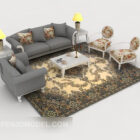 European Style Simple Sofa Sets
