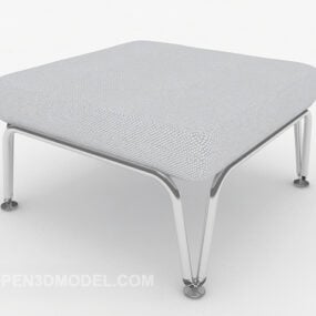 Taburete de sofá de estilo europeo modelo 3d