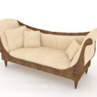 European-style Vintage Thin Sofa