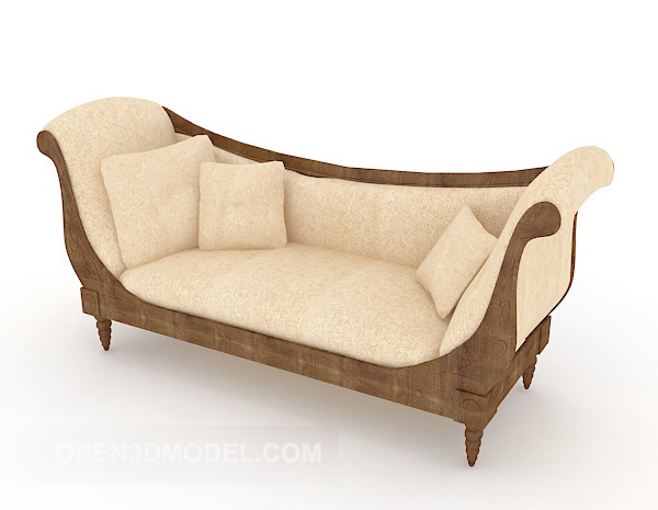 Винтажный тонкий диван в европейском стиле