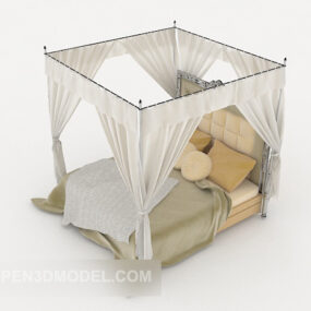 European Yarn Double Bed 3d model