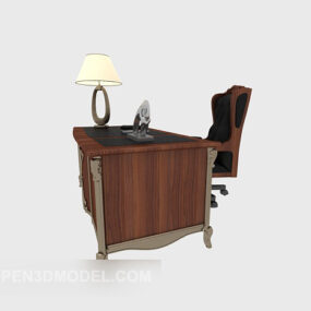 Exquisite American Desk 3d model