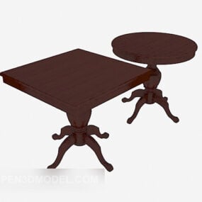 Exquisite European Side Table, Coffee Table 3d model