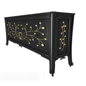 Exquisite Carved Lace Cabinet 3d model