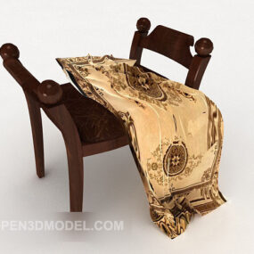 精致的家用椅子3d模型