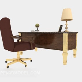 Exquisite Personal Desk 3d model