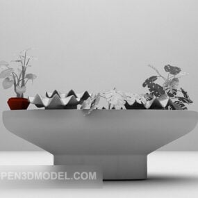 Bonsai Mountain Plant Decorative 3d model