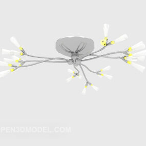 花式枝形吊灯3d模型