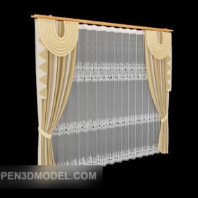 Fashion Curtain 3d model