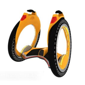 Fashion Sports Wheel 3D-malli