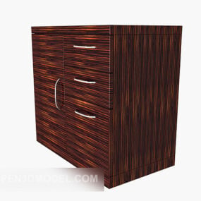 Featured Home Side Cabinet 3d model