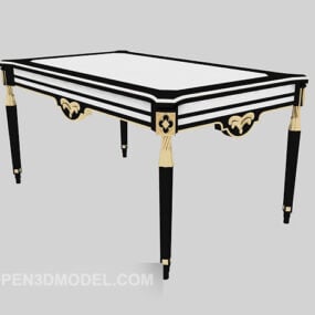 Fine Coffee Table Classic Style 3d model
