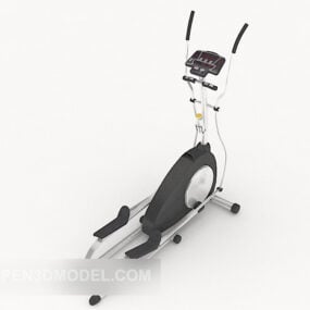 3д модель оборудования для фитнеса и спортивного велосипеда