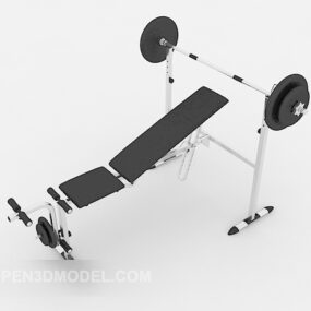 Fitness Weightlifting Gym Equipment 3d model