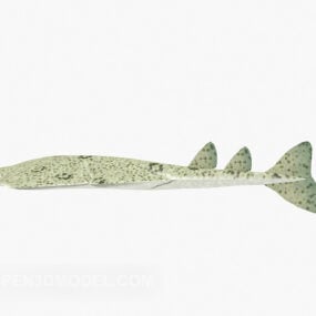 Coleção de peixes marinhos animais Modelo 3D