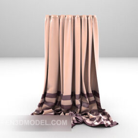 Floor Curtain Furniture 3d model