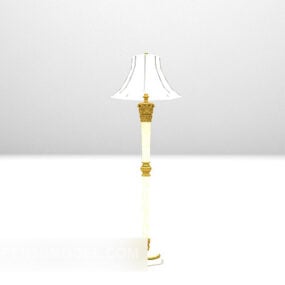 Luxury High Floor Lamp 3d model