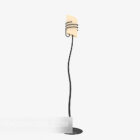 Floor lamp home curved shaped Standing