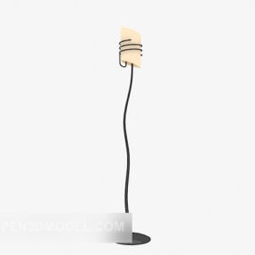Floor lamp home curved shaped Standing 3d model