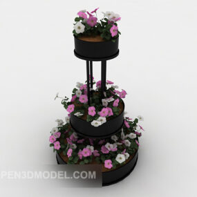 Flower Garden 3d model