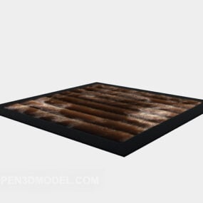 Model 3D puszystego dywanu