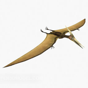 Model 3D latającego ptaka