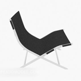 Sammenleggbar Recliner Relax Chair 3d-modell