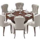 Round Dinning Table European Style