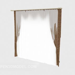 Fresh Home Decor Curtains 3d model