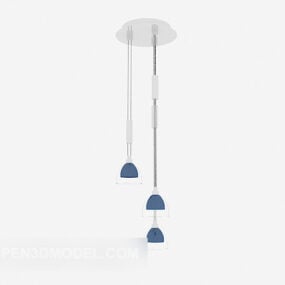 Świeży, minimalistyczny model lampy sufitowej 3D