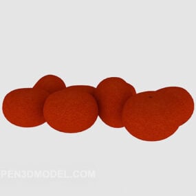 3D model ovoce Orange Pack