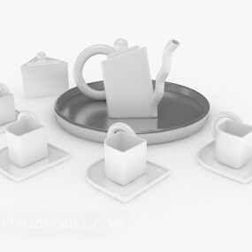 Full Teacup With 3d model