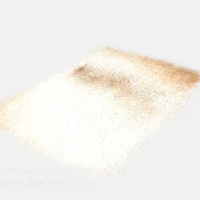 Хутряний килим 3d модель