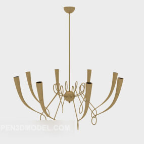 Furniture Personality Chandelier 3d model