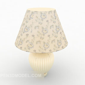 Garden Flower Table Lamp 3d model