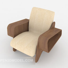 Garden Fresh Single Sofa Furniture 3d model