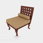 Trädgård lounge soffa stol 3d-modell