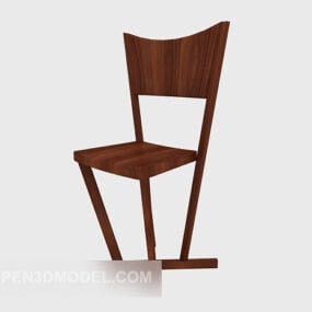 花园简单餐椅3d模型