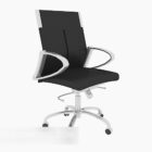Generous Simple Office Chair Black