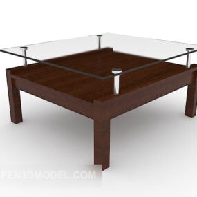 Glass Fashion Coffee Table 3d model