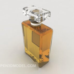 Скляна модна пляшка парфумів 3d модель
