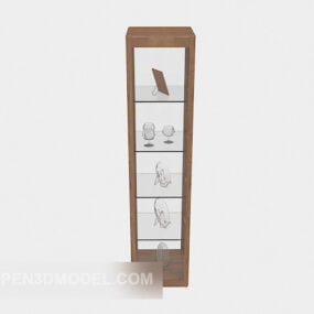 Glass Window Display Cabinet 3d model
