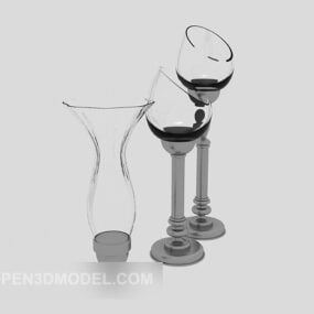 Glassware Cup 3d-malli