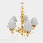 Gold Home Simple Chandelier