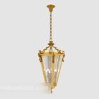 Design semplice lampadario oro