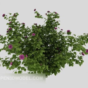 Modelo 3d de árbol de planta de cinturón verde