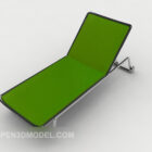 Silla reclinable verde
